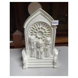 BYRON MOLDS CERAMIC ANGEL ARCH, 1978, LIGHTED,