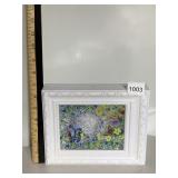 LIGHTED WALL ART, SPRING THEME W/ BIRDS AND
