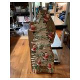 VINTAGE SANTA CLAUS CHRISTMAS WALL DECOR, MOLDED