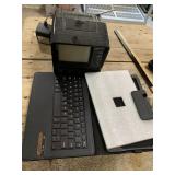 VINTAGE PORTABLE B/W TV, MODEL TV-45W, 4.5 IN