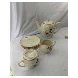 PICKARD CHINA TEA SET, MADE FOR ABERCROMBIE &