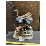 DEPT 56 HOLIDAY FIGURINE, RESIN CONSTRUCTION,