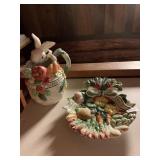 FITZ AND FLOYD CLASSICS HERB GARDEN CERAMIC