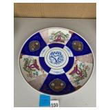 JAPANESE IMARI PORCELAIN CHARGER, RADIATING
