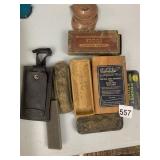ASSORTED SHARPENING STONES, NORTON ABRASIVES
