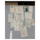 VTG PENNSYLVANIA RAILROAD PAPER TIME TABLES,