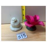 DEPT 50 PORCELAIN SNOWMAN FIGURINE, 1994, AND