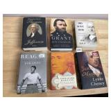 ASSORTED PRESIDENTIAL BIOGRAPHIES, HARDCOVER W/