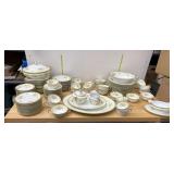 DIANA NORITAKE CHINA SET COMPLETE FOR 12