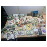 VTG POSTCARD COLLECTION, ASSORTED SUBJECTS,