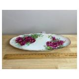 HUTSCHENREUTHER PORCELAIN OVAL SERVING PLATTER,