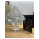 RONALD ST. AMOUR ACRYLIC SCULPTURE, BEGINNING OF