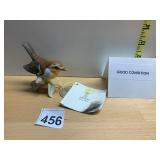 KAISER PORCELAIN BIRD FIGURINE, HAND-PAINTED,