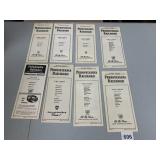 PENNSYLVANIA RAILROAD VTG PAPER TIME TABLES,