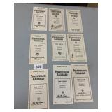 PENNSYLVANIA RAILROAD TIME TABLES, PHILADELPHIA