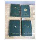 VTG HARDCOVER BOOKS, THE AMERICAN LAKES SERIES,