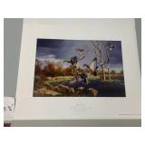 DAVID A. MAASS WOOD DUCKS PRINT, WILD WINGS 25TH