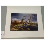 DAVID A. MAASS WOOD DUCKS PRINT, WILD WINGS 25TH