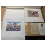 JOHN S. WILSON WILDLIFE PRINTS, DUCK STAMP ART,