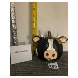 GERSON INTERNATIONAL DECORATIVE PUMPKIN, COW