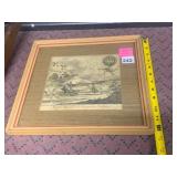 SATIRICAL FRENCH PRINT, MOYEN INFAILLIBLE DE
