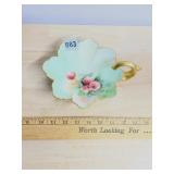 D&C FRANCE PORCELAIN DISH, HAND-PAINTED FRUIT