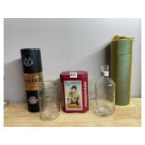 ASSORTED VTG COLLECTIBLES, INCLUDES GLENFIDDICH