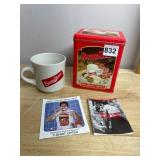 BURMA-SHAVE MUG, BRUSH, AND SOAP SET, INCLUDES