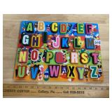 MELISSA & DOUG WOODEN ALPHABET PUZZLE,