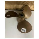 COLUMBIAN BRONZE BOAT PROPELLER, 3-BLADE, SQB