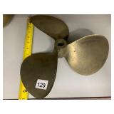 WIDDOWSON BRONZE BOAT PROPELLER, 3-BLADE, 14-INCH