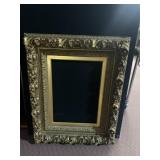 VTG ORNATE GILT WOOD PICTURE FRAME, DEEP RELIEF