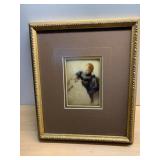 VTG PHOTOGRAPHIC PORTRAIT, MOTHER AND CHILD,