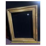 VTG GILT WOOD PICTURE FRAME, ORNATE MOLDED