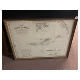 VTG NAUTICAL CHART, THE VIRGIN ISLANDS, ENGRAVED