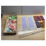 VTG TEXTILE ASSORTMENT, INCLUDES MINIATURE