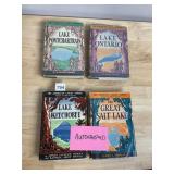 THE AMERICAN LAKES SERIES, FOUR HARDCOVER BOOKS,