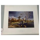 DAVID A. MAASS WOOD DUCKS PRINT, WILD WINGS 25TH