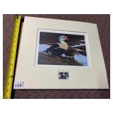NANCY HOWE, 1991-92 FEDERAL DUCK STAMP PRINT,