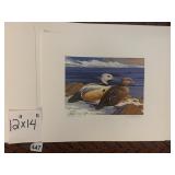 LEBLANC DUCK PRINT, EDITION II, SIGNED, NUMBERED