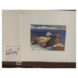 LEBLANC DUCK PRINT, EDITION II, SIGNED, NUMBERED