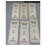 PENNSYLVANIA RAILROAD VTG PAPER TIME TABLES, NEW