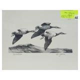 RON JENKINS, FEDERAL DUCK STAMP PRINT,