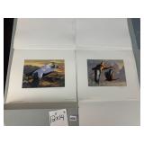 VTG WILD WINGS FEDERAL DUCK STAMP PRINTS, SIGNED