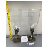 EMPIRE STERLING WEIGHTED HURRICANE CANDLE