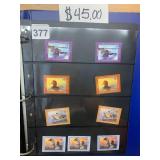US FISH AND WILDLIFE SERVICE JUNIOR DUCK STAMPS,