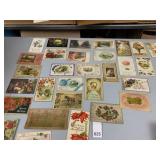 VTG POSTCARDS, LARGE ASSORTMENT, HOLIDAY THEMES,