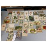 ASSORTED VTG POSTCARDS, HOLIDAY AND GREETING
