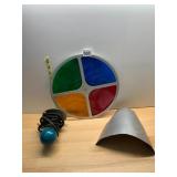 COLOR WHEEL LIGHT FILTER, METAL FRAME W/ FOUR