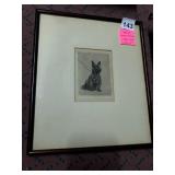 ANTON FORSTER, SCHOTTISCHER TERRIER, ORIGINAL